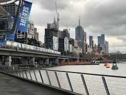 Yarra River Australia Victoria Melbourne Yarrariver River Cbd Metro Train Ptv Viaduct Buildings Skyscrapers Bu Instagram New York Skyline Skyline