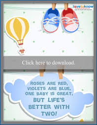 Featuring primary colors and cute baby shoes, the interior reads, we are doubly excited for your. Free Printable Baby Shower Greeting Cards Lovetoknow