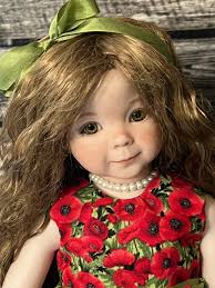Handcrafted Brenda Mize Dolls 14" Poppy