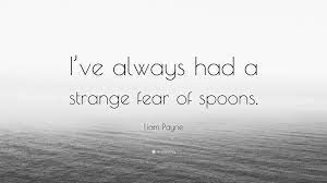 This is my job, this is what i do for › liam payne quotes. Liam Payne Quote I Ve Always Had A Strange Fear Of Spoons