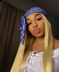F Missmelanatedt Baddie Hairstyles Cute Bandana Hairstyles Hair Styles