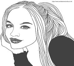 You're always texting and calling your bestie. Coloriage Fille Ado A Imprimer Gratuit