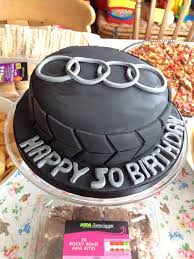 A birthday cake is no longer a source of stress for the person planning the party thanks to asda cakes. Audi Cake For 50th Birthday Tire Cake 50th Birthday Cake Birthday Cake