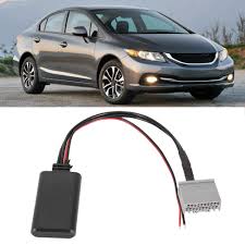 We offer ipod/iphone/ipad/aux wired kit with bluetooth extension port and pure bluetooth with aux. Car Vehicle Bluetooth Adapter Aux Cable For Honda Civic 06 13 Crv Accord 08 13 Car Truck Parts Car Truck Interior Parts