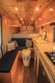 A camper van with bathroom can feel cramped and even smaller than it is. Apollo Freedom Vans Van Interior Van Life Van Life Diy