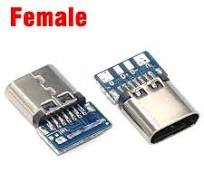 10X USB 3.1 Type C Connector 14 Pin Female Male Socket Receptacle Through  Holes PCB 180 Vertical Shield USB-C Charging Data DIY - AliExpress 13