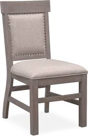 Intricate Detailing Rustic And Grand The Charthouse Upholstered Side Chair Magnificently Grey Upholstered Dining Chairs Dining Chairs Upholstered Side Chair