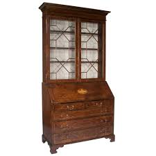 English Walnut Bureau Bookcase Or Secretary 1stdibs Com Furniture Bureau Bookcase Bookcase
