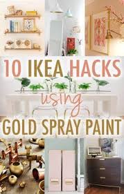 10 Times Gold Spray Paint Made Ikea Products Even Better Annabode Co Ikea Diy Diy Ikea Hacks Gold Spray Paint Diy