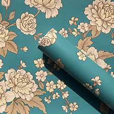 Simplelife4u Vintage Peony Decorative Contact Paper Self Https Www Amazon Com Dp B014bvn7hg Ref Cm Sw R Pi Wallpaper Stickers Paper Floral Contact Paper