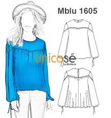 Moldes Unicose Camisas Manga Larga Mujer Patrones De Blusa Patrones De Vestido De Costura