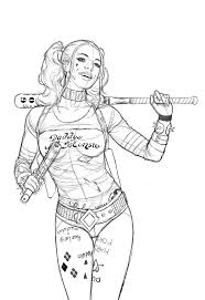 The best harley quinn coloring book of kids game! Harley Quinn Coloring Haramiran