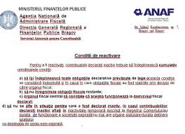 Și din saga se trimit numai datele firmei. CondiÈ›ii De Reactivare Pentru Contribuabilii DeclaraÈ›i Inactivi Info Util Cabinetexpert Ro Blog Contabilitate