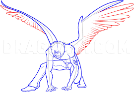 In this tutorial i will show you it. How To Draw Anime Wings Draw An Anime Angel Step By Step Drawing Guide By Dawn Dragoart Com