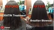 Keratin Blowout Before And After