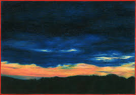 To do so, draw a curved, bumpy line from the side of your paper to the middle of the horizon line. Paul Lannes