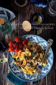 Fettuccine Sauce Aux Champignons Le Blog Cuisine De Samar Recette En 2020 Repas Vegetarien Champignon Recette Idee Recette