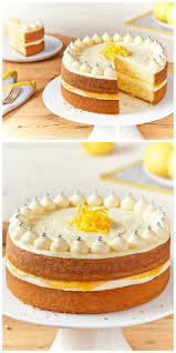 Zesty Lemon Celebration Cake In The Playroom Lemon Cake Recipe Cake Recipes Lemon Birthday Cakes
