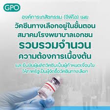 จองวัคซีนทางเลือก รพ.เชียงใหม่ 1,650 บาทต่อโด๊ส งดรับ walk in เหตุเต็มจำนวนแล้ว เปลี่ยนเป็นโทรจองตามเบอร์ที่กำหนด à¸­à¸‡à¸„ à¸à¸²à¸£à¹€à¸ à¸ª à¸Šà¸à¸£à¸£à¸¡ à¸­à¸  The Government Pharmaceutical Organization Gpo Thailand