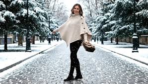 Wearable Blanket but make it CHIC? ✈️ The Ultimate Holiday Travel Sweater,  The Chicest Way to Stay Warm This Winter (It’s a Poncho!) ❄️☕ In today’s  video, we are styling the MakeMeChic Asymmetrical ...