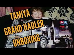 Rc tamiya custom kenworth tipper box dump trucks / rc trucks | custom tamiya based kenworth tipper truck. Rc Trucks Unboxing Tamiya Grand Hauler 1 14 Scale Rc Truck Peterbilt Rc Semi Truck Youtube