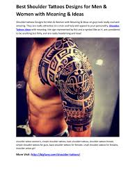 Maybe you would like to learn more about one of these? Best Shoulder Tattoos Designs For Men Women With Meaning Ideas By Anna Huddle Issuu