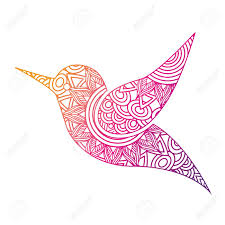 Hummingbird coloring pages hummingbird colors bird coloring. Hand Drawn For Adult Coloring Pages With Hummingbird Vector Illustration Color Line Gradient Design Royalty Free Cliparts Vectors And Stock Illustration Image 93873600