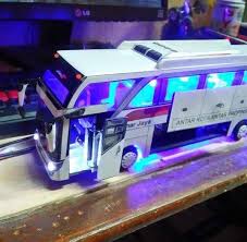 Isuzu elf nhr 55 box. Miniatur Bus Bis Indonesia Home Facebook