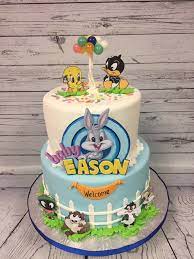 Kakes By Kena Looney Tunes Themed Baby Shower Cake And Facebook
