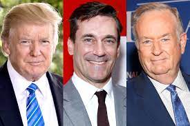 Broadway books,;kids are americans too & william morrow. Jon Hamm Had A Tall Man Standoff With Donald Trump And Bill O Reilly Vanity Fair