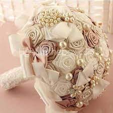 This bouquet stand roughly 12 inches tall and about 7 inches wide at the widest spot. Wedding Flowers Bouquets Wedding Bead Lace Rhinestone 10 24 Approx 26cm 2021 Us 44 99 Flower Bouquet Wedding Artificial Wedding Bouquets Wedding Bridal Bouquets