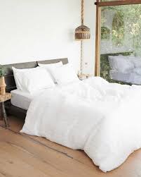 King, queen, custom size linen bedding. French Linen Duvet Cover Set