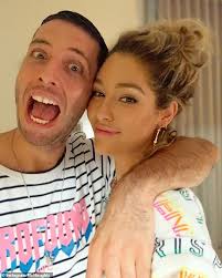 Musician Example and wife Erin celebrate son's first day at school