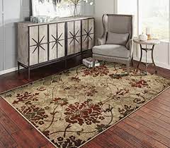 Mohawk home leaf point multi 8 x 10 brown indoor border vintage area rug. Modern Distressed Living Room Rugs 8x10 Dining Room 8x11 Blue Carpet Prime Buy Online In Faroe Islands At Faroe Desertcart Com Productid 71558542