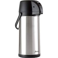 5 gallon insulated beverage dispenser. Amazon Com Airpot Coffee Dispenser With Pump Insulated Stainless Steel Coffee Carafe 102 Oz Thermal Beverage Dispenser Thermos Urn For Hot Cold Water Party Chocolate Drinks Kitchen Dining
