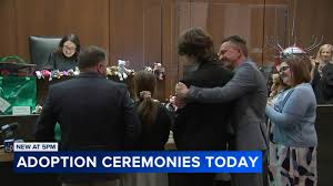 Ahead of National Adoption Day 2023, 13 Cook County families celebrate  adoptions