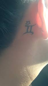 Gemini Tattoo Behind Ear Like This Gemini Tattoo Tattoo Behind Ear Tattoo Ear