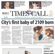 View the latest news and breaking news today for u.s., world, weather, entertainment, politics and health at cnn.com. Colorado Newspaper Reports From The Future Journalism