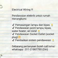 Belajar pendawaian elektrik pengguna 3 fasa & meter kwj | didiktv. Wiring Rumah Kedai Bangunan Dll Taman Kosas Ampang 2021