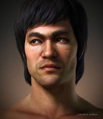 Artstation Bruce Lee 3d Portrait Alexander Beim Bruce Lee 3d Portrait Portrait