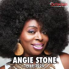 Mourning the sudden loss of Singer-Songwriter Angie Stone. She was a Hip  Hop pioneer as a trio member of The Sequence and went