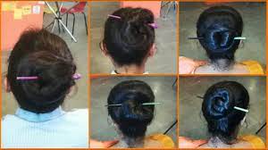 In the past, chinese women steeped strips of wood in hot water to produce a sticky gel. Bun Hairstyle With Chinese Bun Stick Very Easy Chinese Bun Hairstyles Youtube