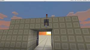 New 2x2 Jeb Hidden Piston Door Almost No Redstone Minecraft Map They seem to only connect to vanilla redstone by default from what i've used them for personally but they should still work fine either way on any redstone enabled machines once you configure them correctly. new 2x2 jeb hidden piston door almost