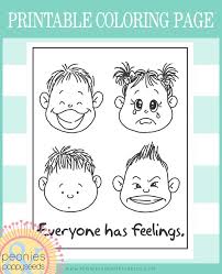 Everyone Has Feelings Free Coloring Page Coloring Pages Free Coloring Pages Free Coloring