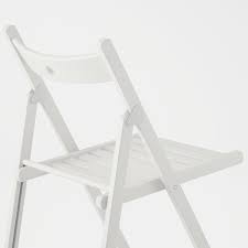 Ikea black wood folding chairs. Terje Folding Chair White Ikea
