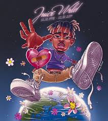 Legends never die album cover wallpaper. Art Cartoon Art Juice Wrld Wallpaper