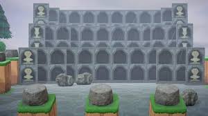 Amphitheatre After The Roman Wall I Wanted More Lol Added Another Panel Design Arch To The Previous Ones And Created My Amph Animal Crossing Design Paneling