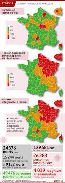 Le nombre de cas d'infection au coronavirus ne cesse d'augmenter en france. Coronavirus Savoie Et Haute Savoie En Orange Sur La Carte Provisoire Du Deconfinement