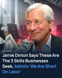 JPMorgan Chase chief executive Jamie Dimon says U.S. companies are short