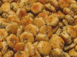 Oyster Cracker Snacks Croutons Recipe Food Oyster Crackers Recipe Recipes